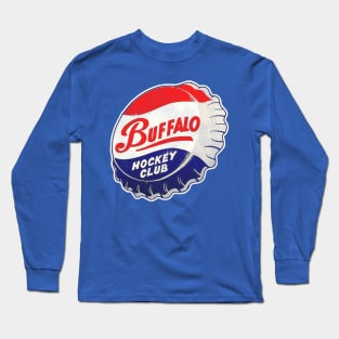 Defunct Buffalo Bisons Hockey Team Long Sleeve T-Shirt